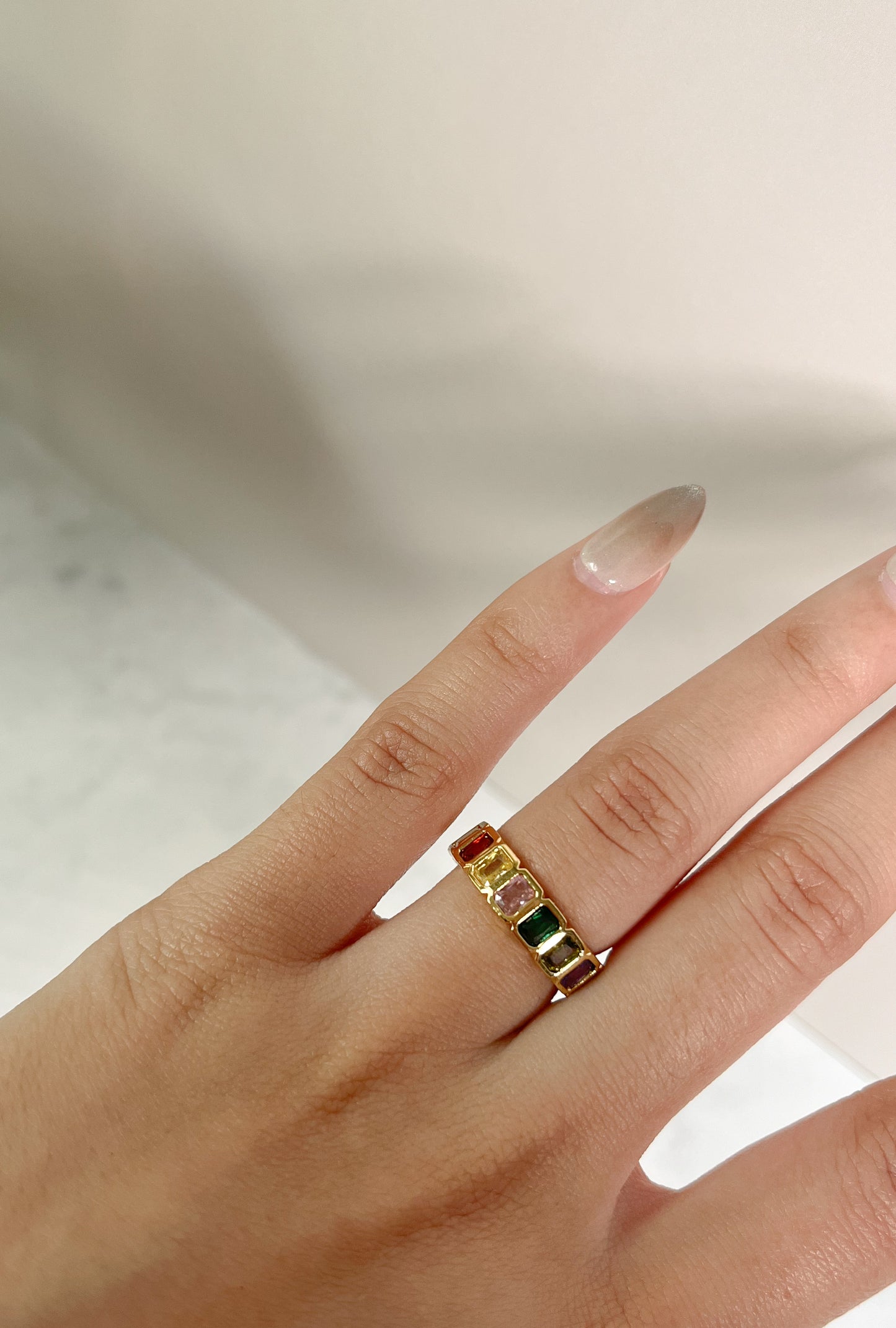 BELLO ARCOBALENO RING (adjustable)