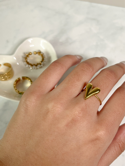 HEART RING (adjustable)