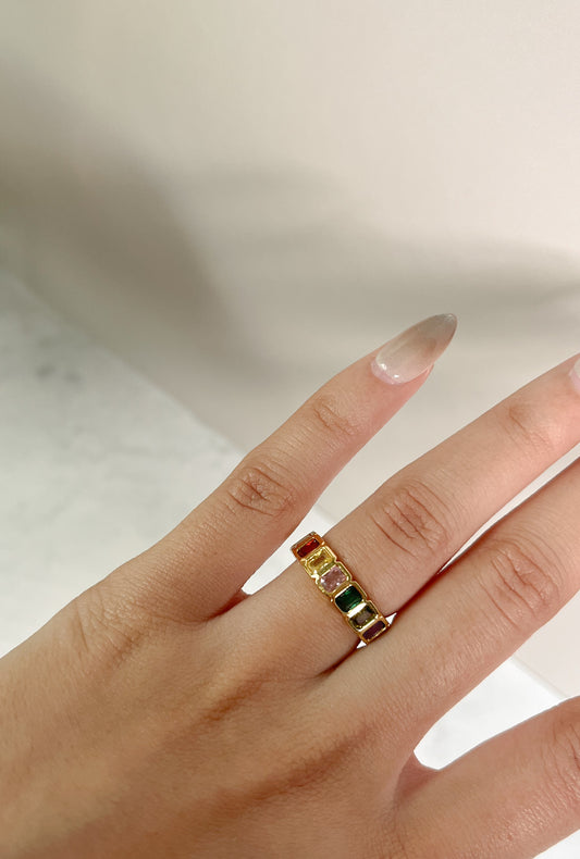 BELLO ARCOBALENO RING (adjustable)