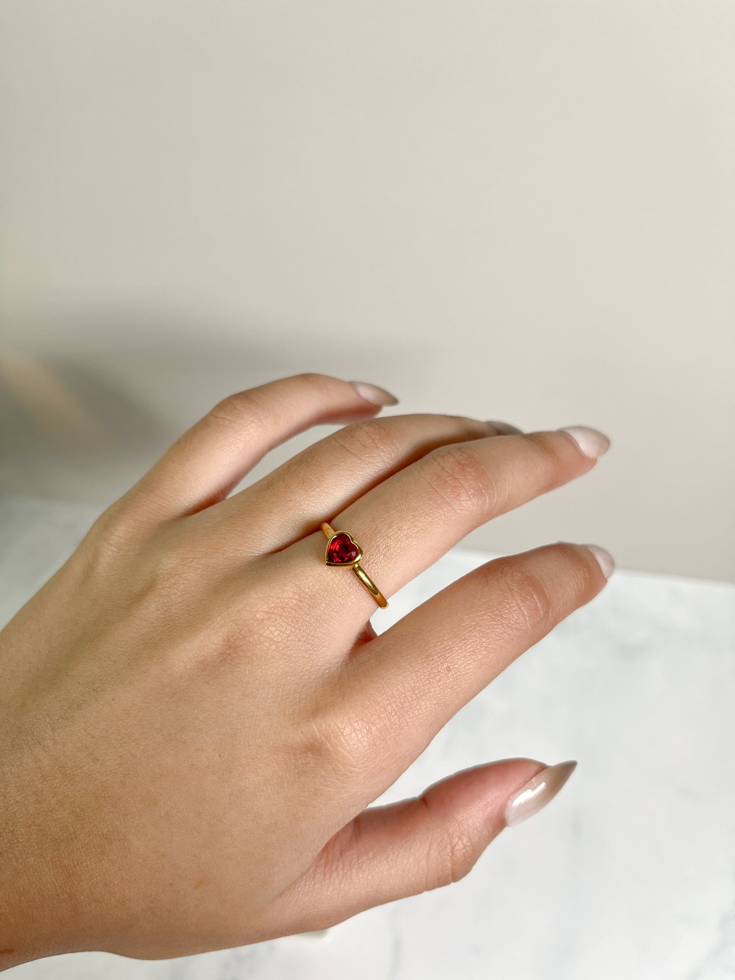 HEART RING (adjustable)