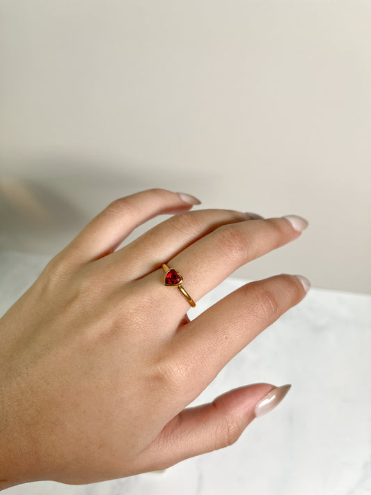 HEART RING (adjustable)